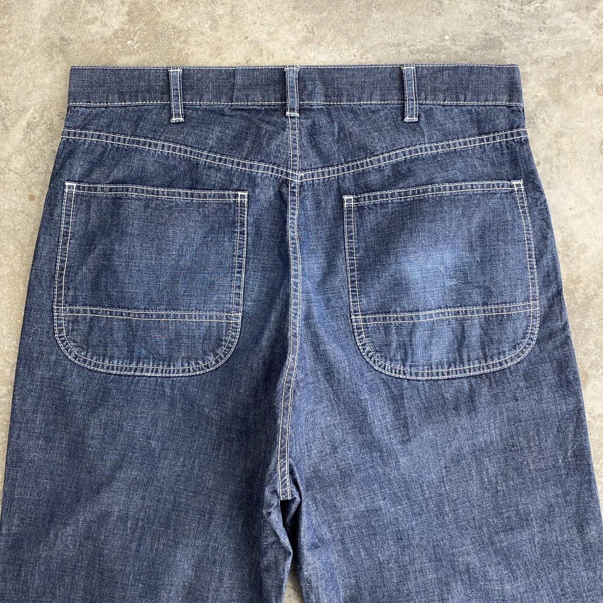 Comme des Garcons Homme SS09 CdGH Lined Panelled Light Weight Wide Denim Jeans Size US 34 / EU 50 - 13 Thumbnail