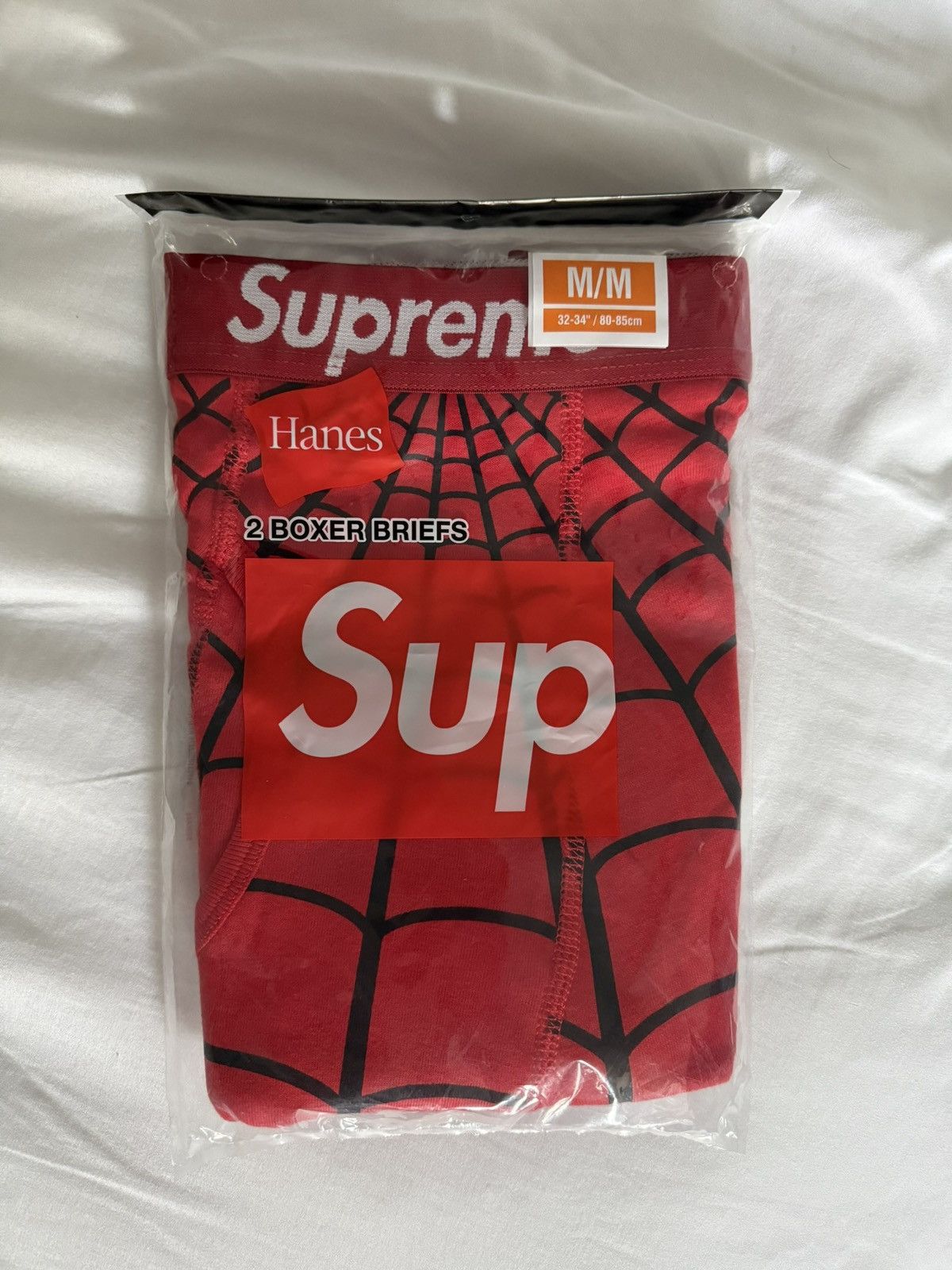 Supreme SUPREME X SPIDER-MAN HANES BOXER BRIEFS Size 32 - 1 Thumbnail