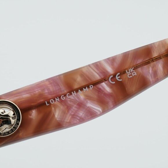 Longchamp Longchamp LO2743 259 Eyeglasses Marble Rose 52mm Cat Eye Size ONE SIZE - 3 Thumbnail