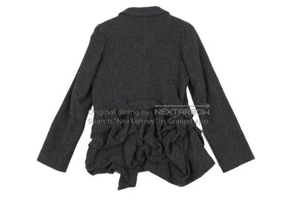 Comme des Garcons Comme Des Garcons Dark Gray Vintage Design Lace Top Size S / US 4 / IT 40 - 3 Thumbnail