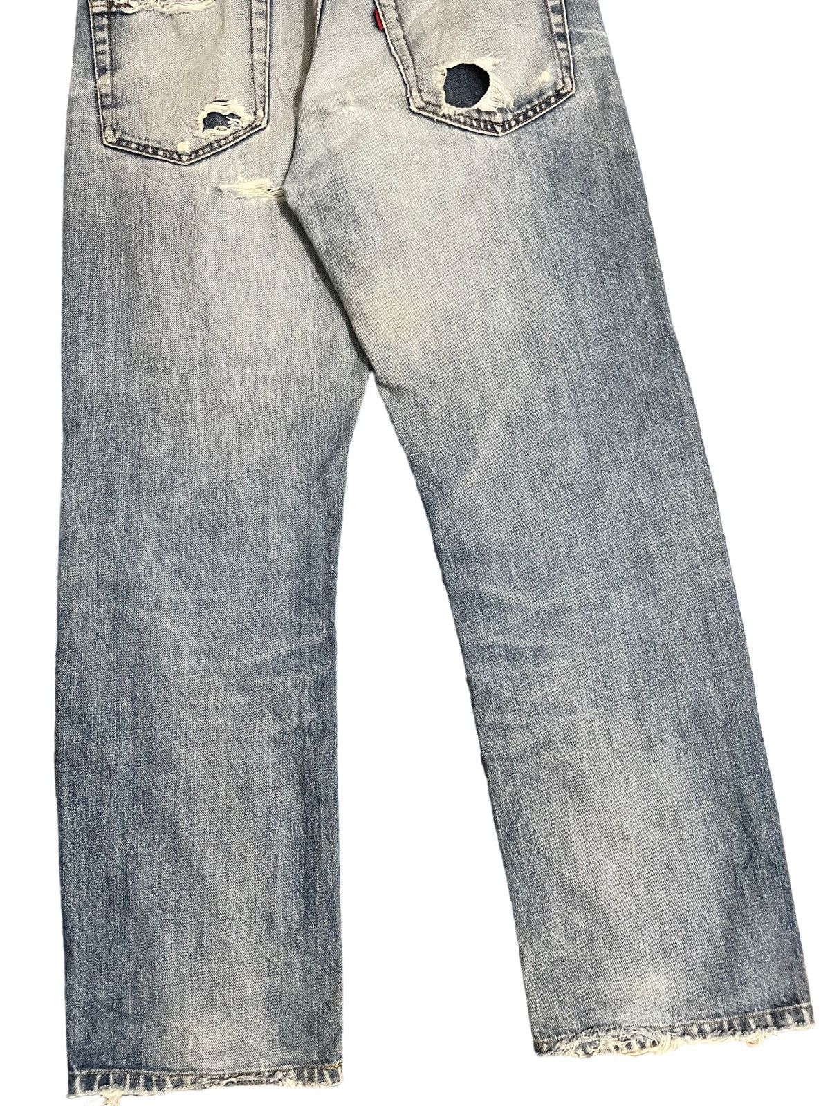 George Cox Japanese Cox Distressed Denim Size US 32 / EU 48 - 12 Thumbnail