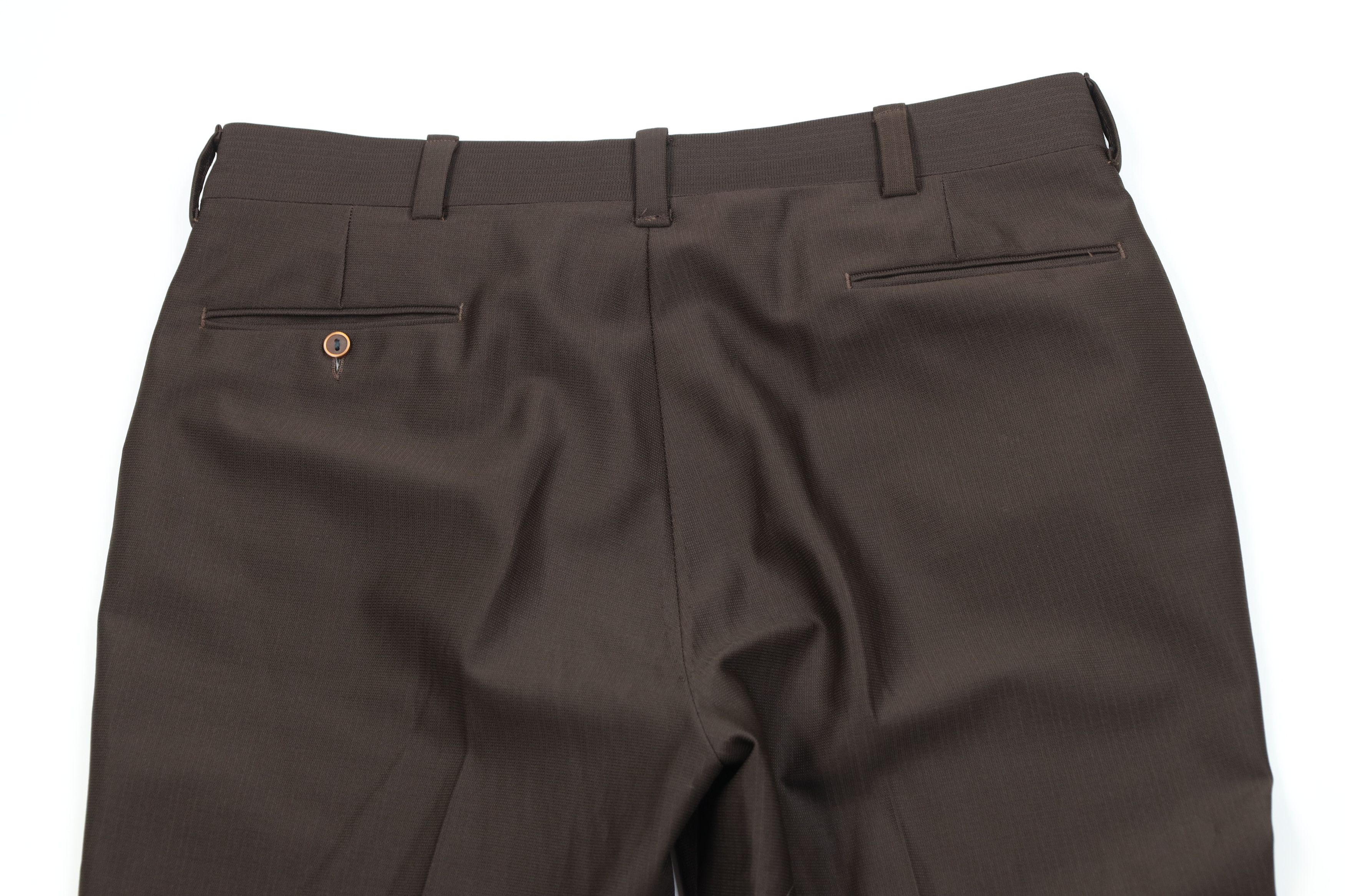 Vintage Vintage 60s 70s Streetwear Wide Leg Chino Pants Brown USA Size US 36 / EU 52 - 9 Thumbnail