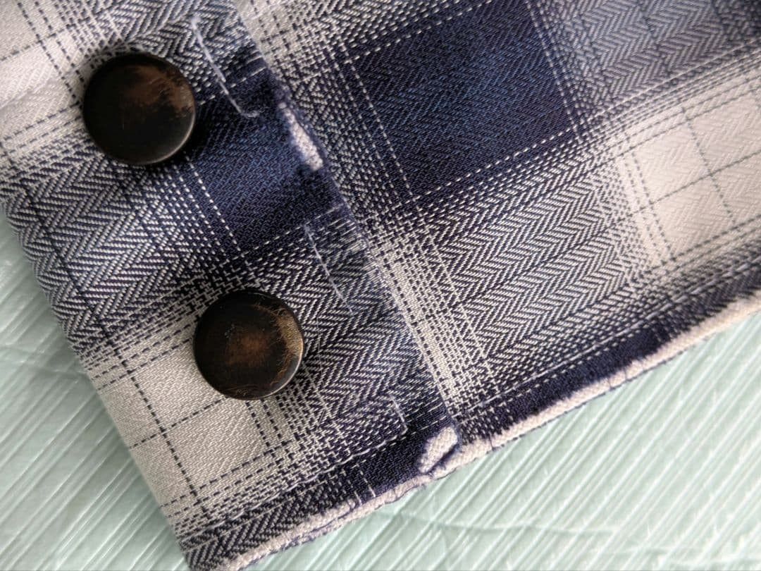 Balmain Decarnin Final Collection AW11 Destressed Flannel Size US S / EU 44-46 / 1 - 7 Thumbnail