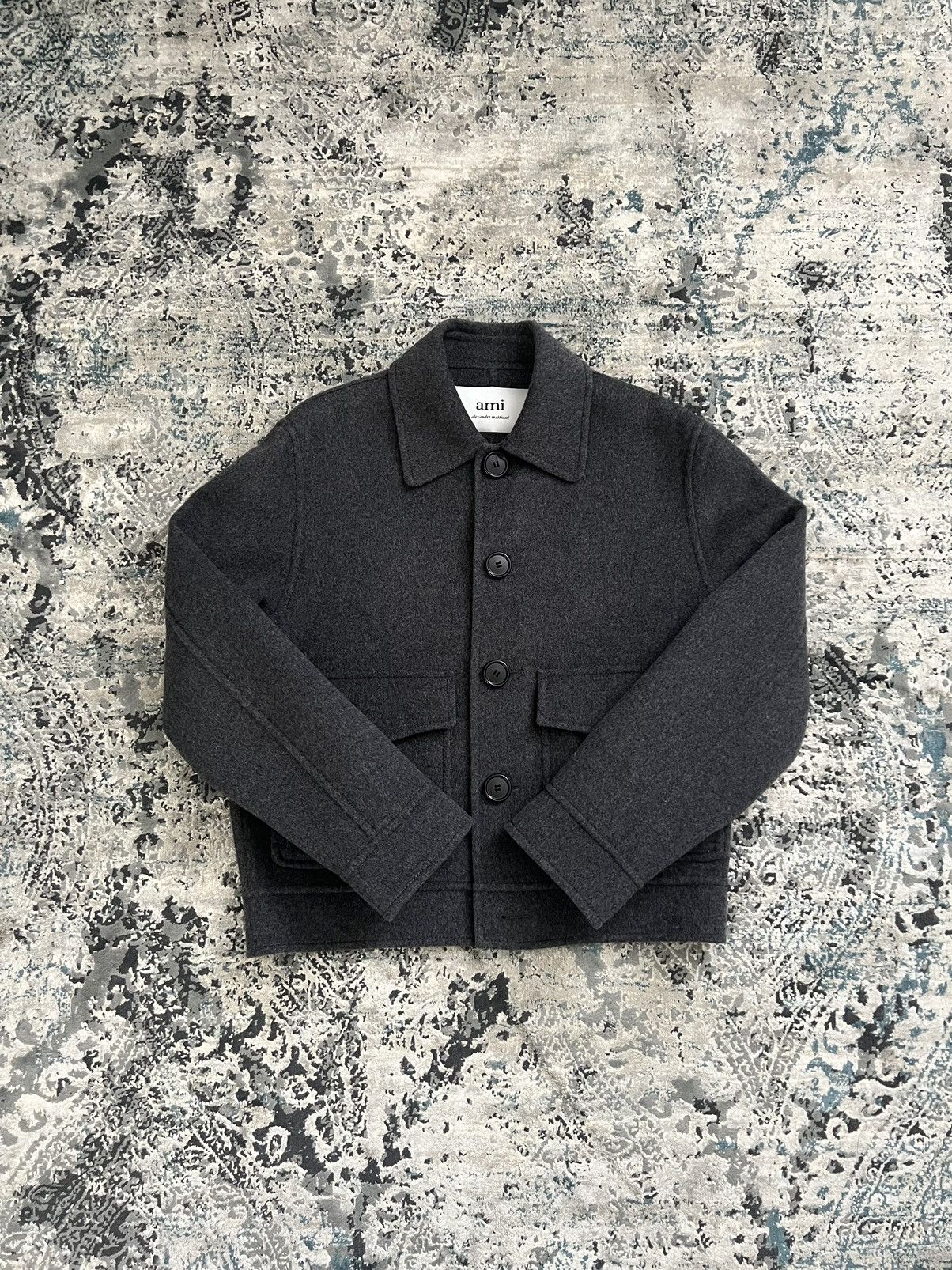 AMI AMI Long Sleeve Button Jacket Size US S / EU 44-46 / 1 - 1 Thumbnail