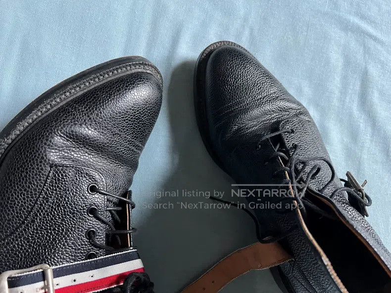 Thom Browne Thom Browne Leather Boots Size US 10 / EU 43 - 3 Thumbnail