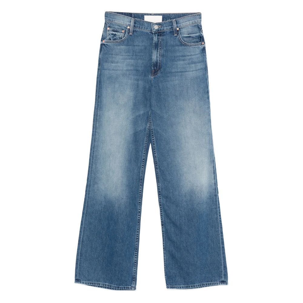 MOTHER Mother BLUE Denim - Wide-Leg Jeans Size 25" / US 0 / IT 36 - 1 Thumbnail