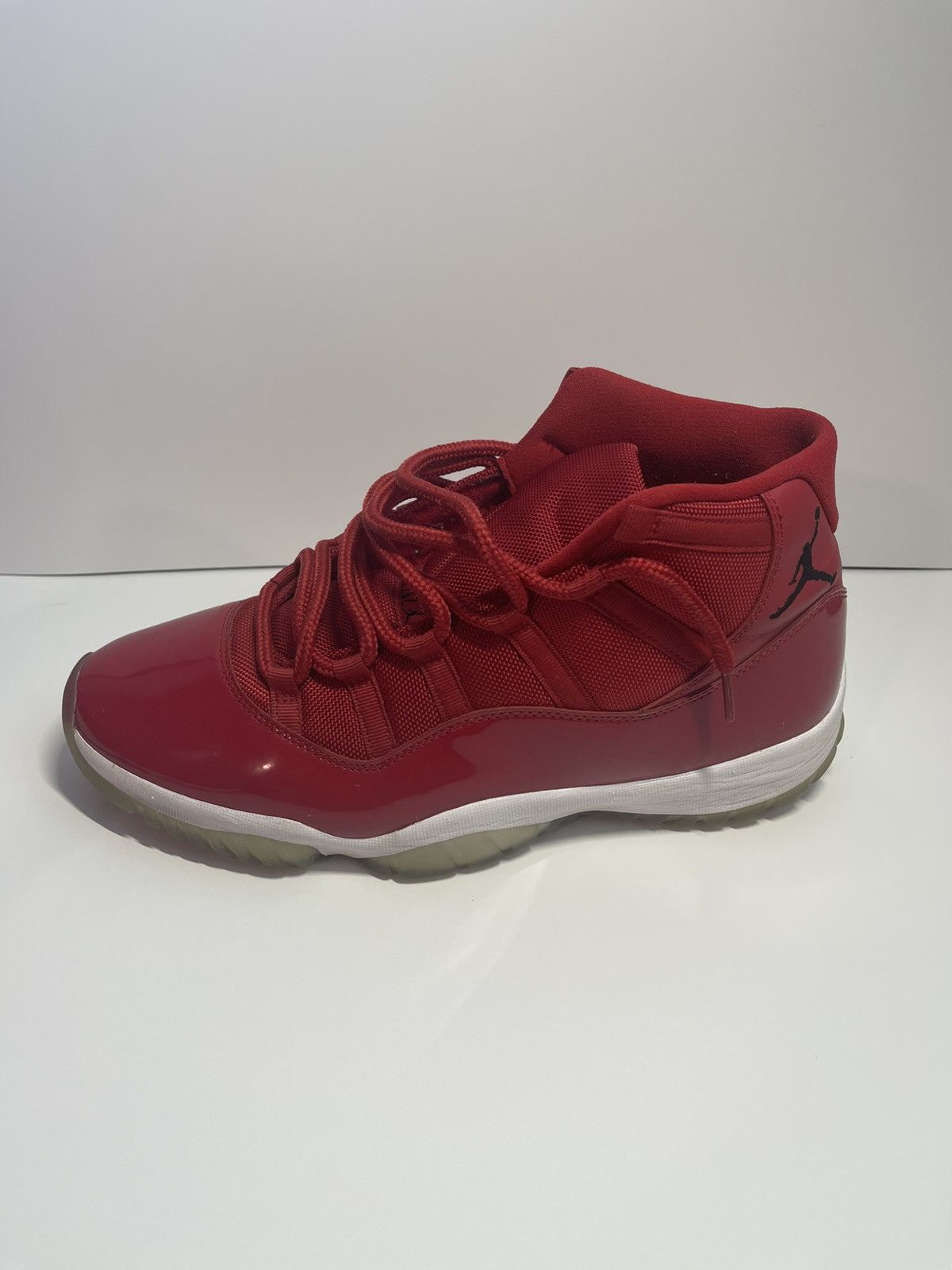 Nike Air Jordan 11 Retro 378037 623 Size 12 Men Red Size US 12 / EU 45 - 6 Thumbnail