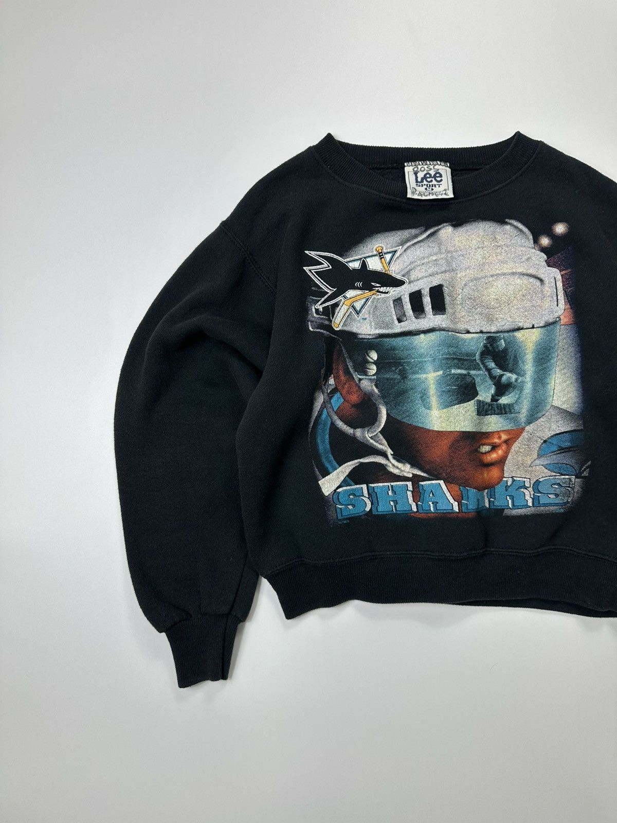 Lee Anaheim Ducks 90's Lee Sport Sweatshirt Shark Made In USA Size M / US 6-8 / IT 42-44 - 2 Thumbnail