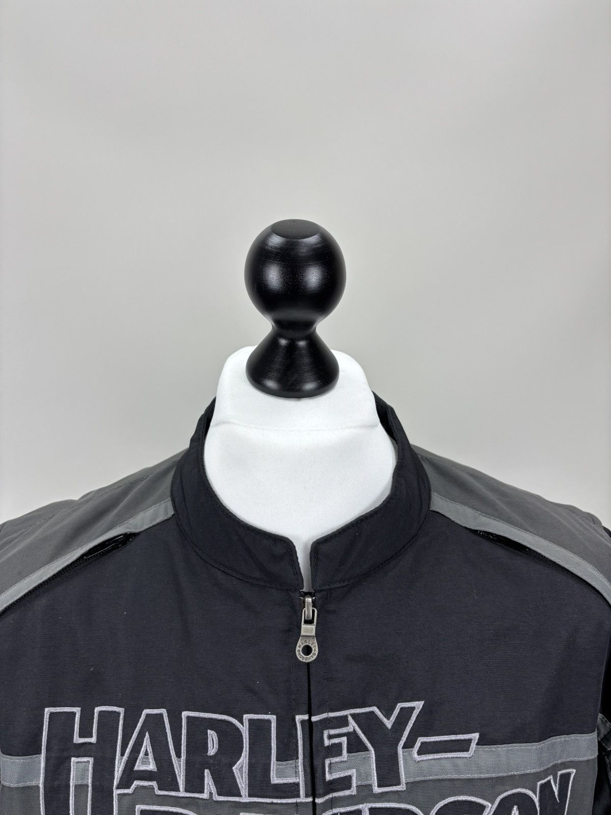 Harley Davidson Mens jacket Harley Davidson Size XL Color Black/Gray Size US XL / EU 56 / 4 - 4 Thumbnail