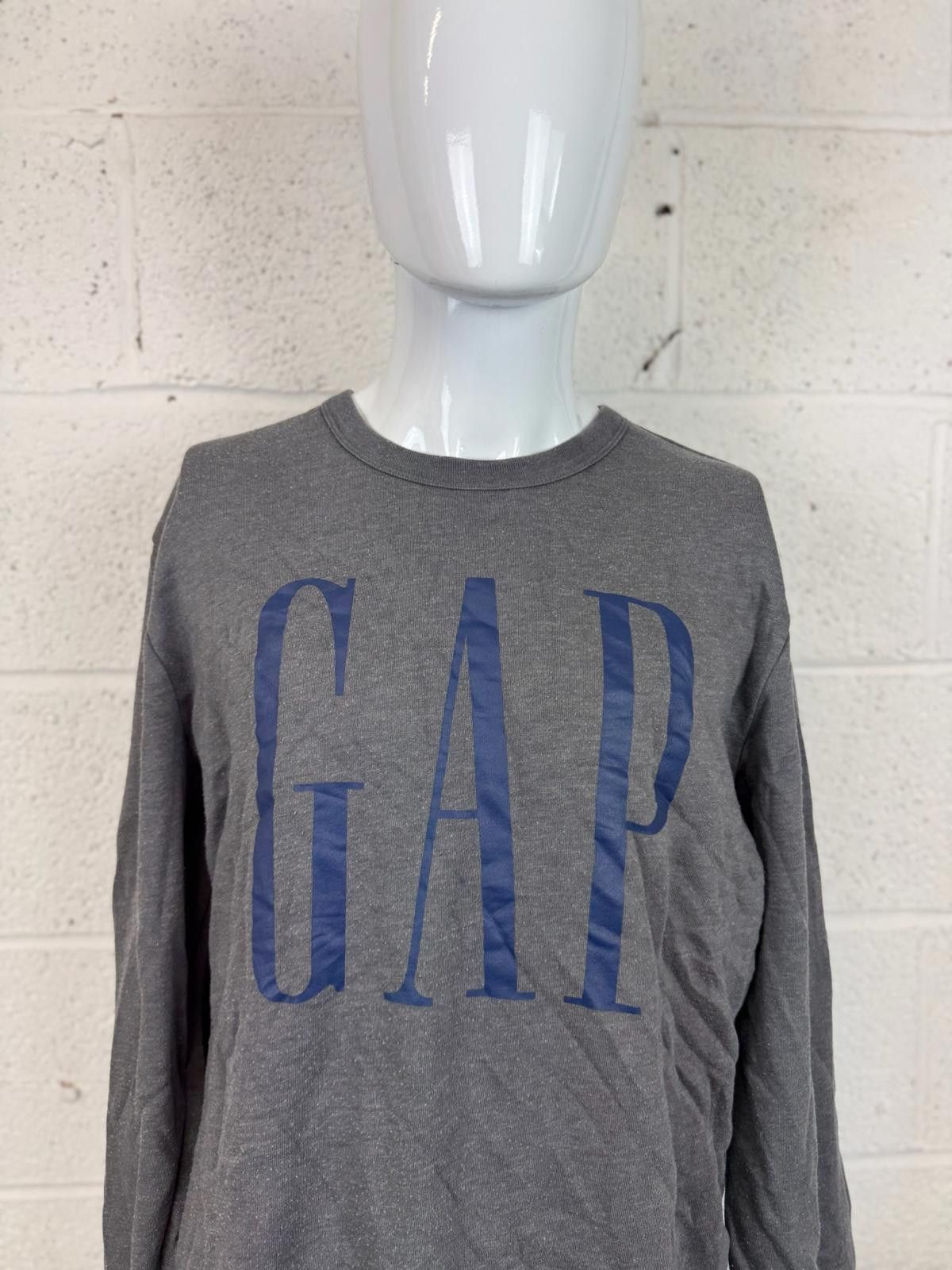 Gap GAP Men's Gray Long Sleeve Sweatshirt Size M Size US M / EU 48-50 / 2 - 2 Thumbnail