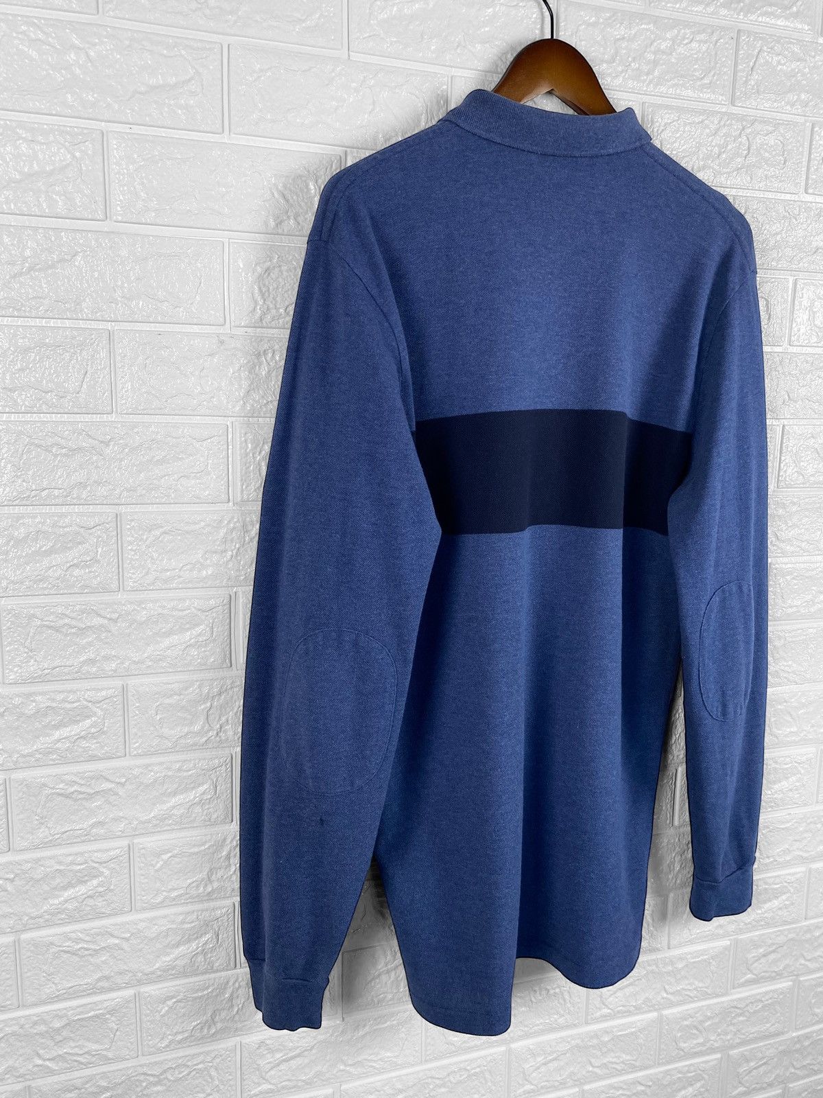 Polo Ralph Lauren × Ralph Lauren × Vintage Vintage Ralph Lauren rugby long sleeve polo t shirt Size US M / EU 48-50 / 2 - 7 Thumbnail