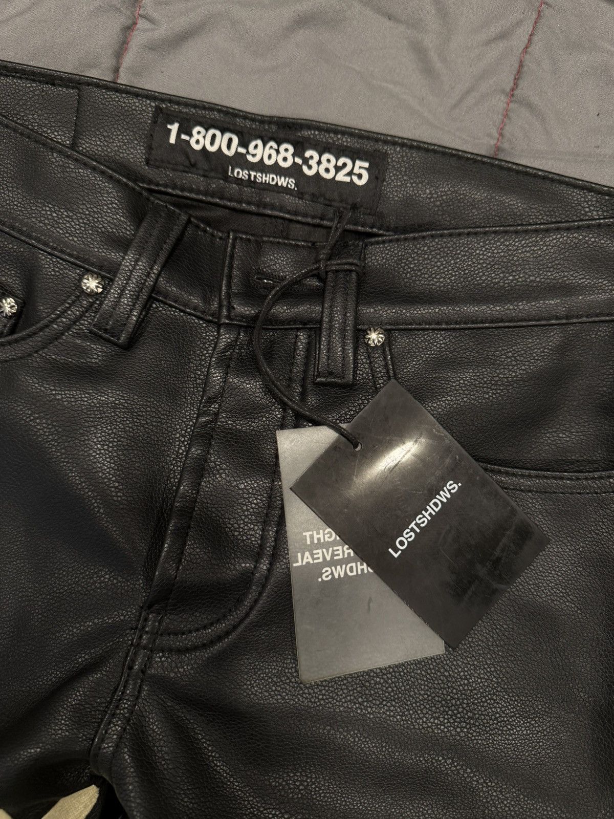LOSTSHDWS Lost Shdws exclusive leather pants Size US 29 - 10 Thumbnail