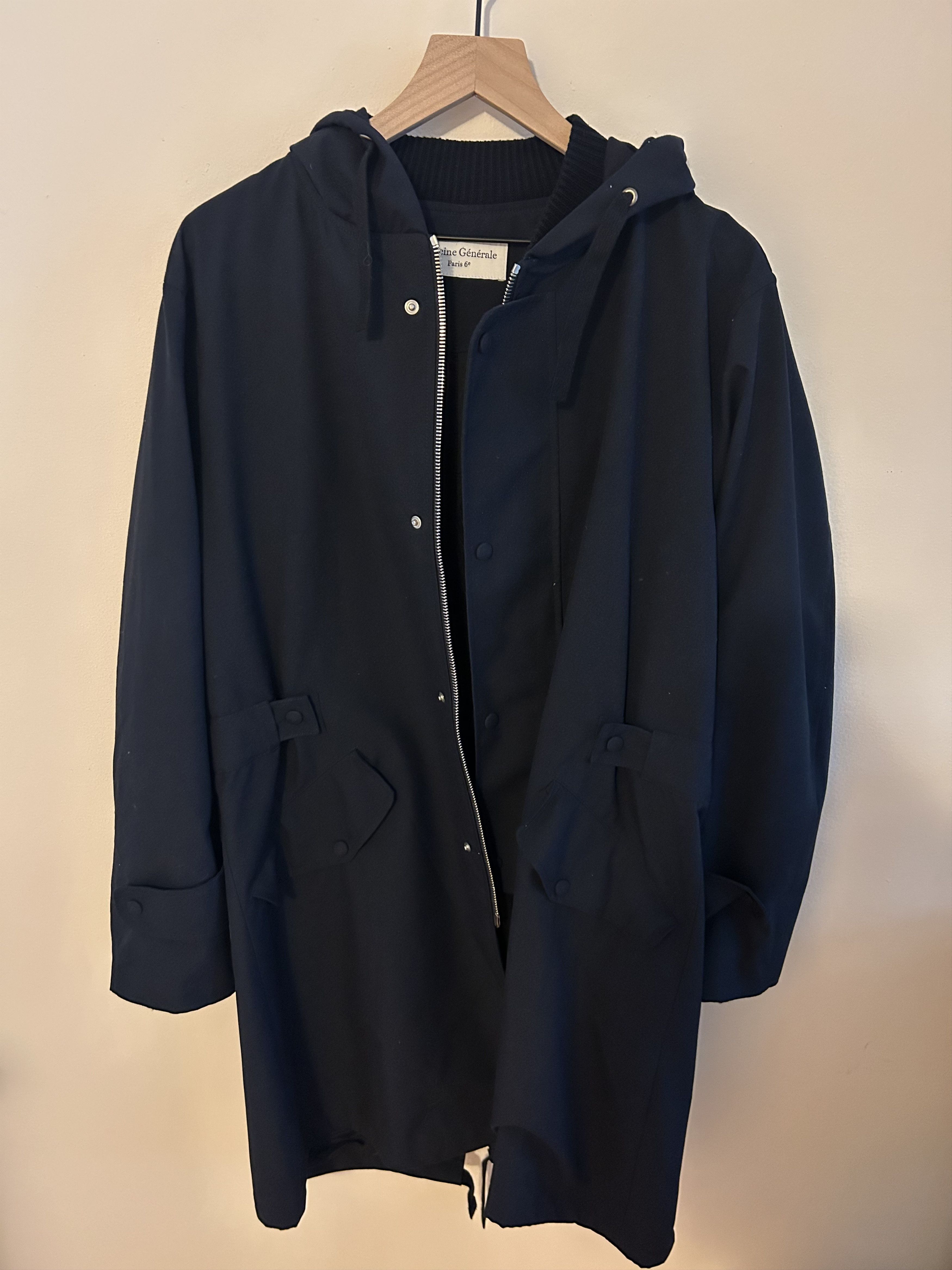 Officine Generale Navy Bradley Parka (M) Size US M / EU 48-50 / 2 - 3 Thumbnail
