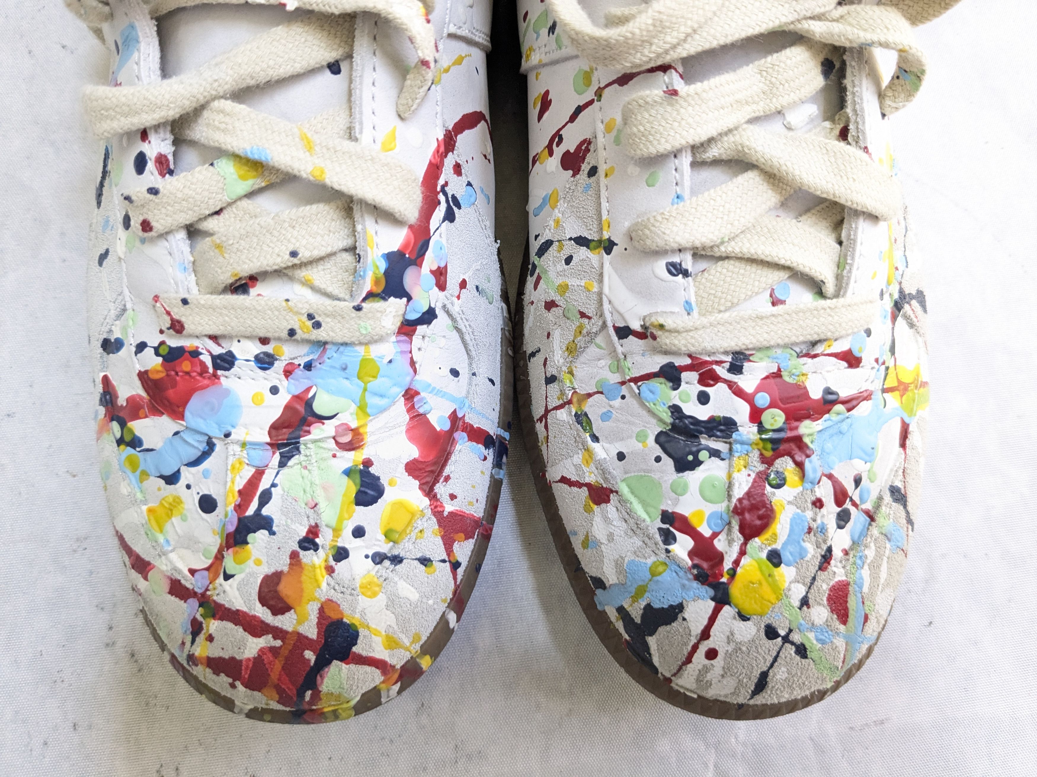 Maison Margiela Maison Margiela Replica GAT Paint Splatter 8 41 Gum Size US 8 / EU 41 - 4 Thumbnail
