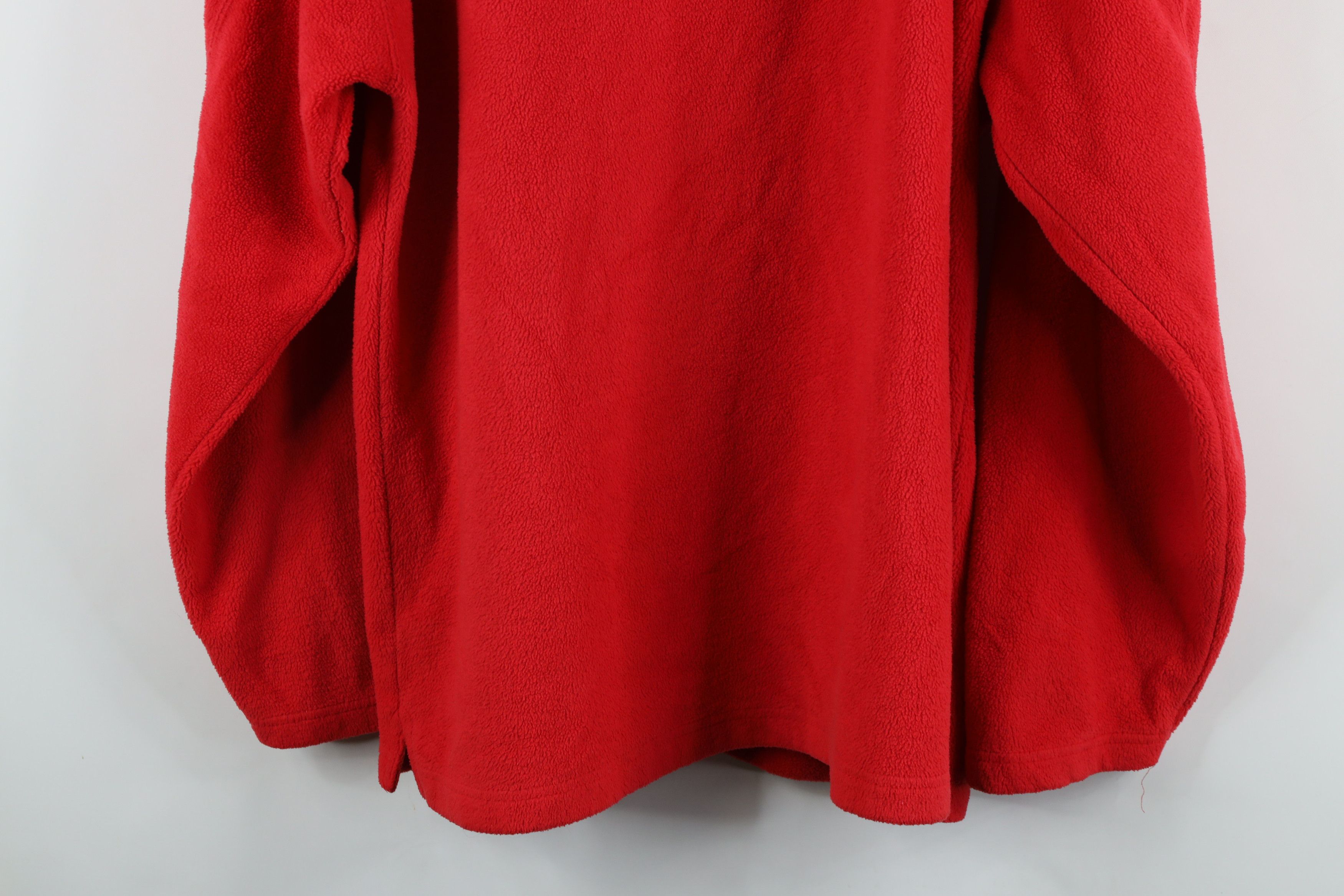 Vintage Vintage 90s Ohio State University Thick Fleece Sweater Red Size US XXL / EU 58 / 5 - 8 Thumbnail