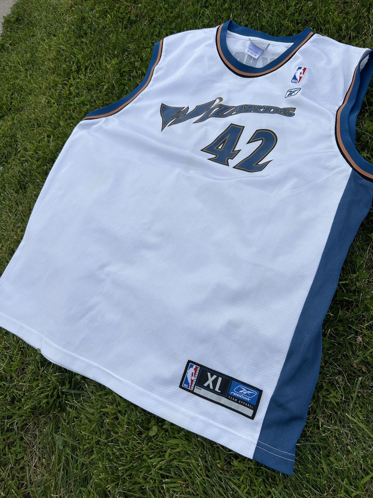 NBA × Reebok Reebok Washington Wizards Jerry Stackhouse NBA Jersey Size US XL / EU 56 / 4 - 4 Thumbnail