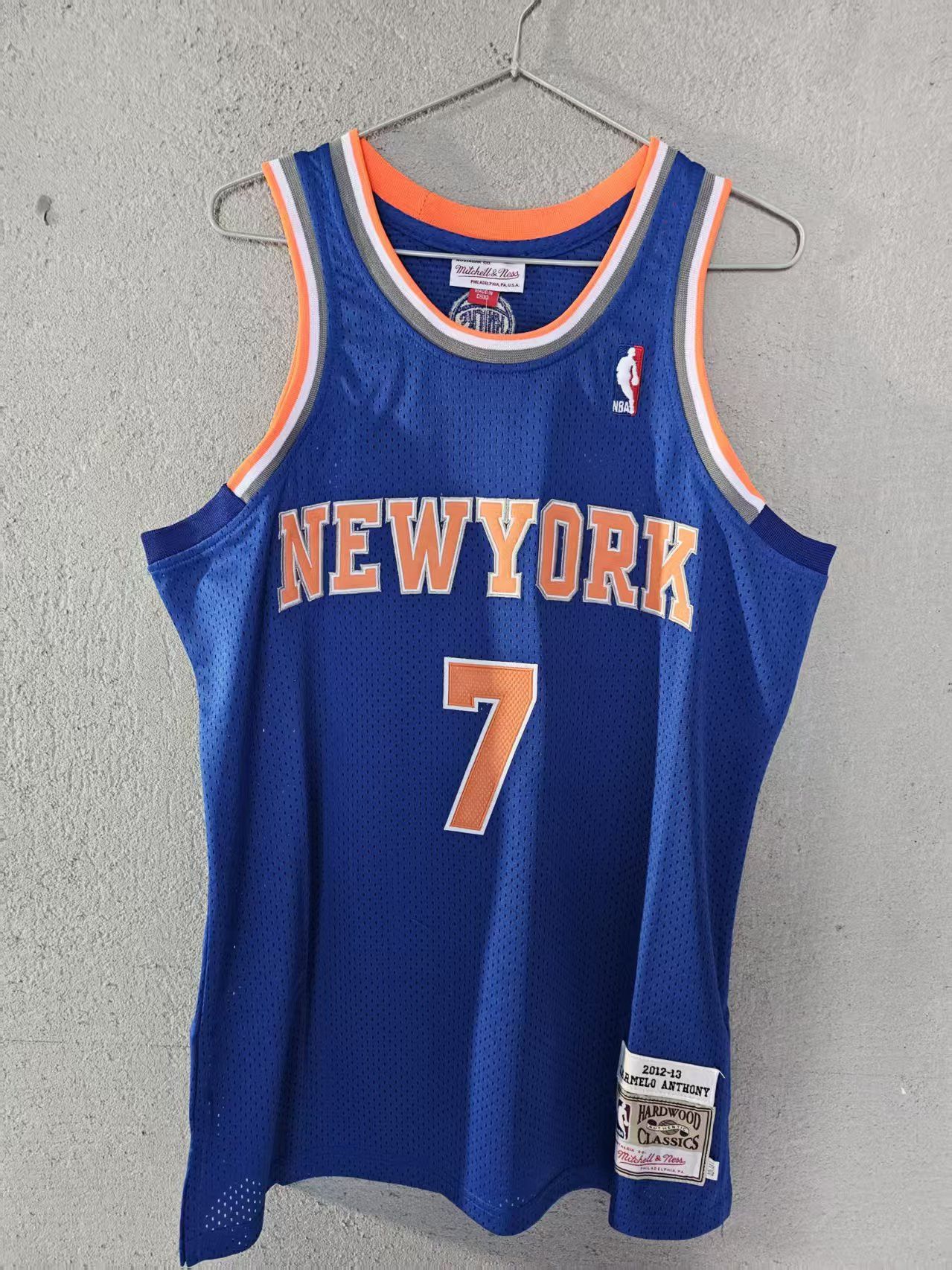 Carmelo Anthony Jersey New York Knicks Double Stitched