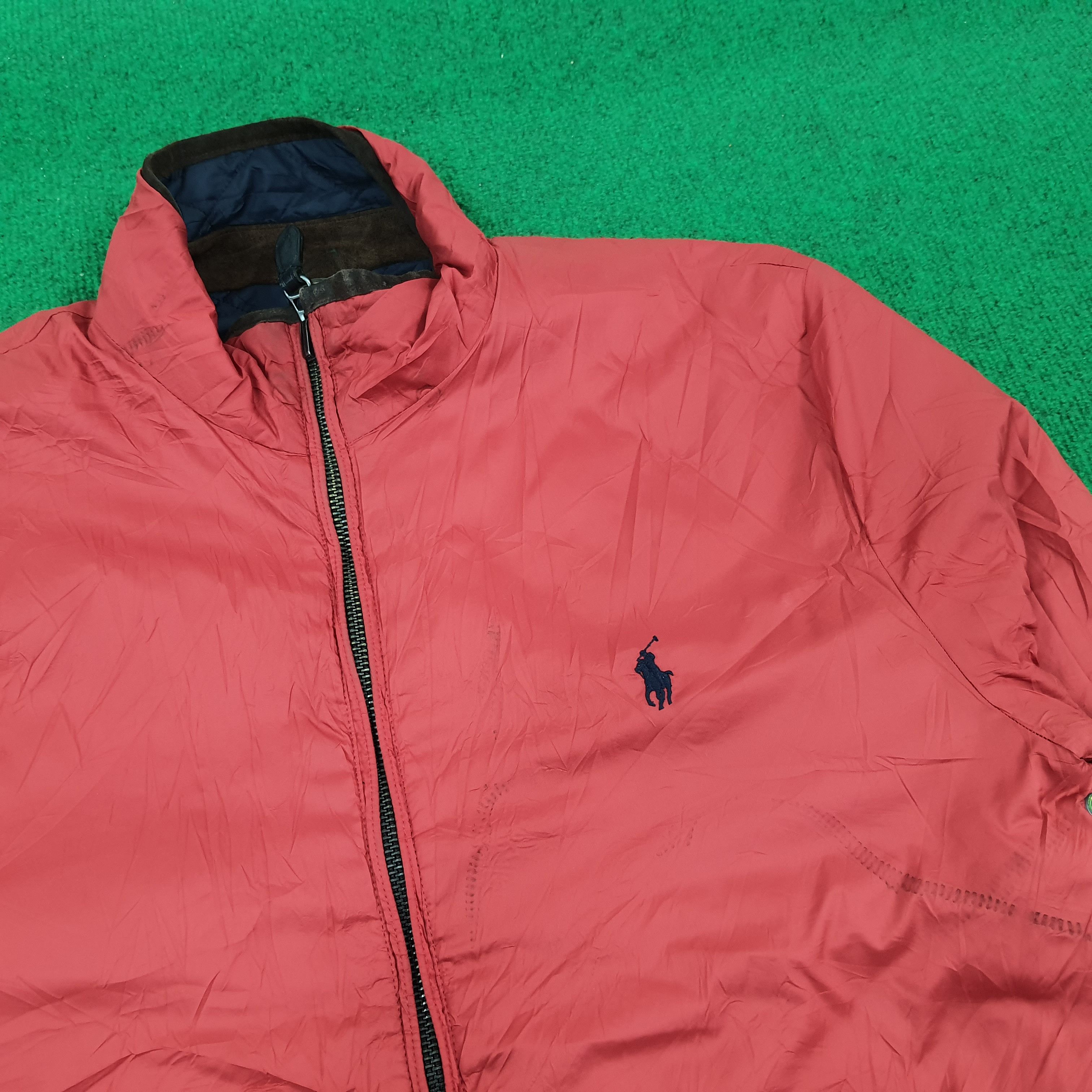 Vintage POLO Ralph Lauren Light Puffer Reversible Jacket