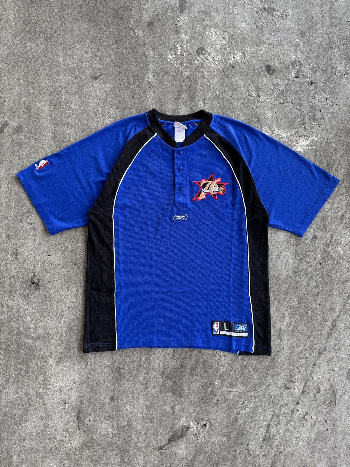 NBA Reebok x Philadelphia 76Ers Sixers NBA Warm Up Jersey Size US XXL / EU 58 / 5 - 1 Thumbnail