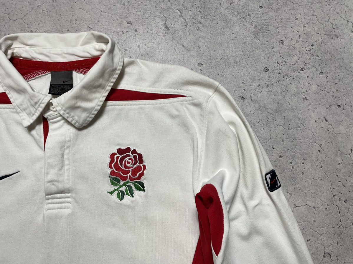Nike Nike Vintage England Rugby League Jersey o2 Longsleeve Y2K Size US L / EU 52-54 / 3 - 6 Thumbnail