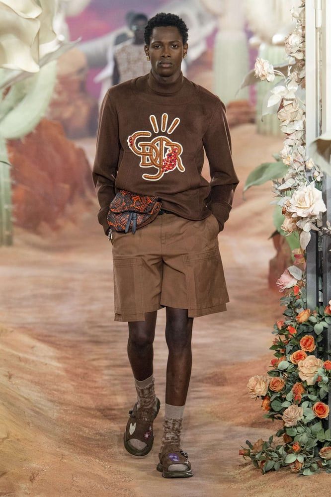 Dior Dior x x Cactus Jack Men's Anorak Embroidered Cotton Size US L / EU 52-54 / 3 - 9 Thumbnail