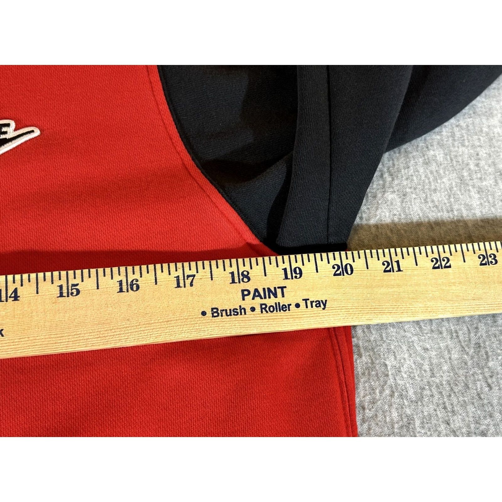 Nike Nike Jacket Hoodie Mens Small Fleece Full Zip Red Colorblock Sportswear Sweatshirt Capable for Gym & Training Mens Size US S / EU 44-46 / 1 - 7 Thumbnail
