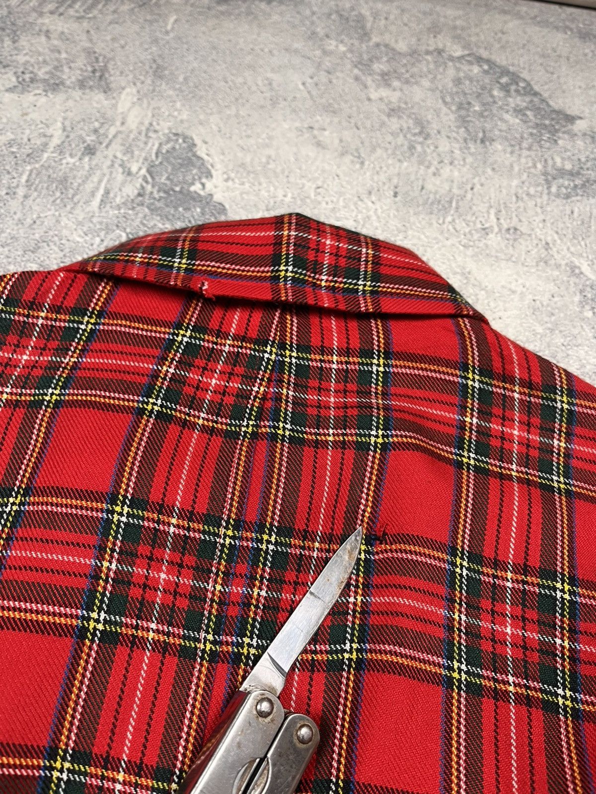 Kris Van Assche Ramones Style Kris Van Assche Bikers Jacket Tartan Size US S / EU 44-46 / 1 - 12 Thumbnail