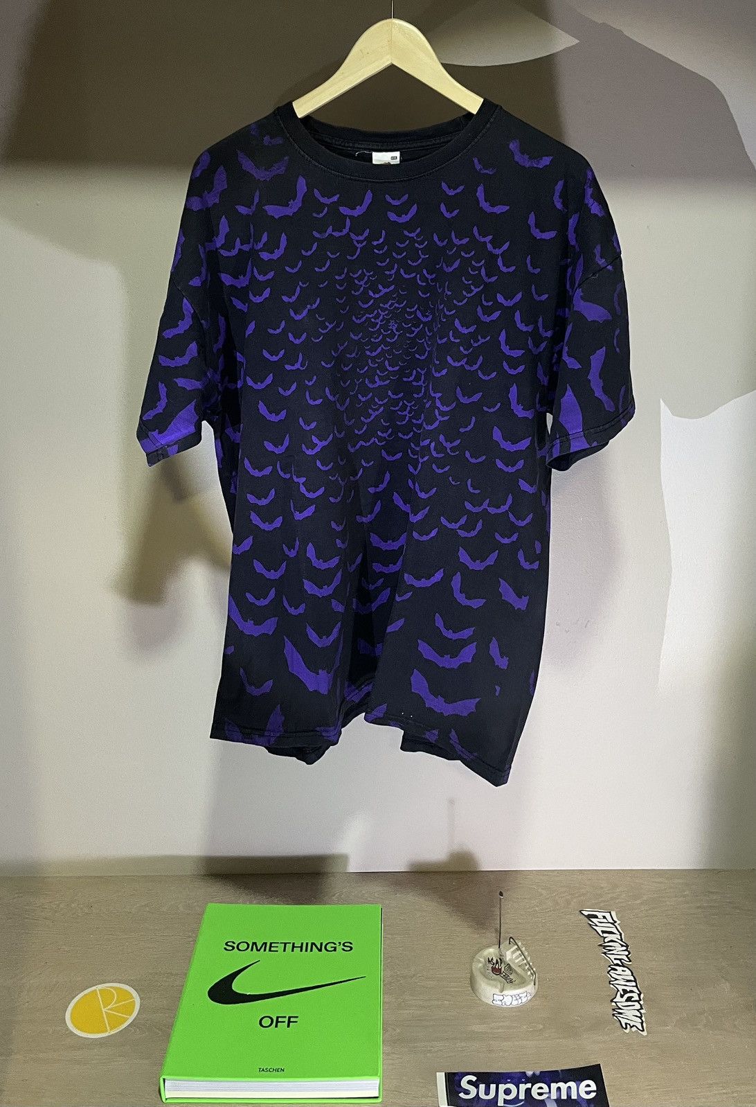 Vintage All Over Print Bats AOP Size US XL / EU 56 / 4 - 1 Thumbnail