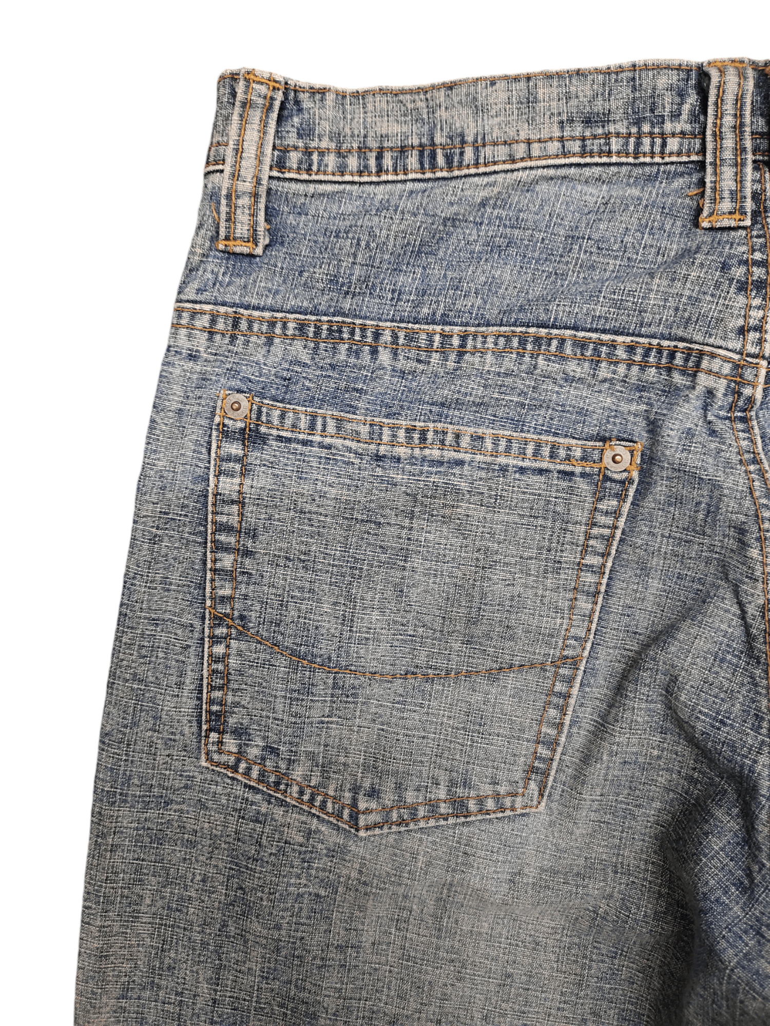 Kapital 1990s Morgan Homme Distress Rusty Faded Patchwork Jeans Size US 31 - 13 Thumbnail