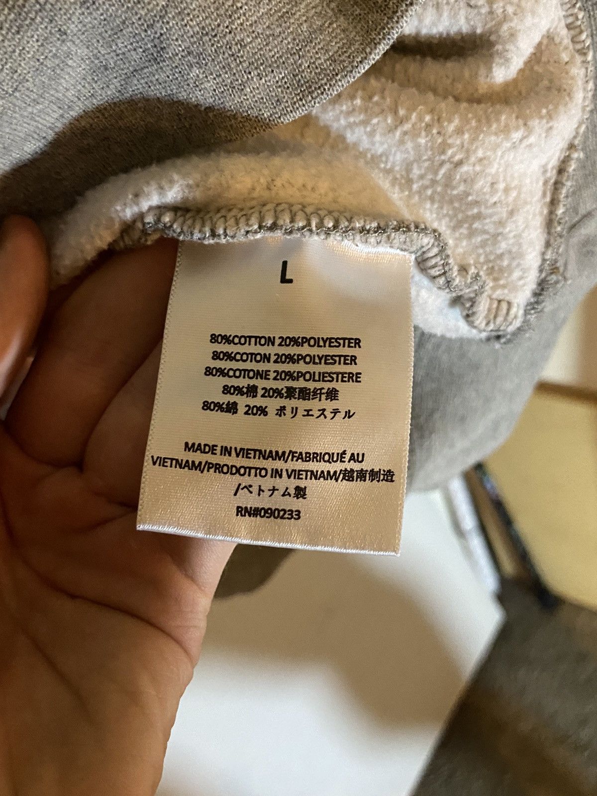 Essentials × Fear of God FOG Essentials Dark Grey Hoodie Size US L / EU 52-54 / 3 - 4 Thumbnail