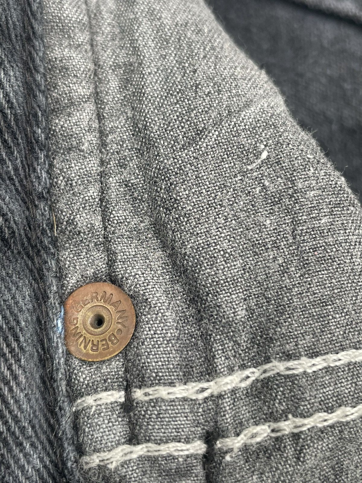 Designer Vintage Bonaventure Distresed Denim Size US 35 - 16 Thumbnail