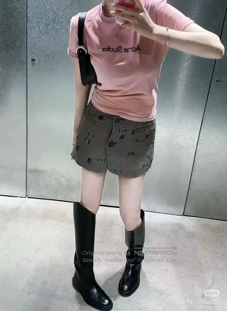 Acne Studios Acne Studios Letter Printed Slim Short Sleeve T-Shirt Size S / US 4 / IT 40 - 5 Thumbnail