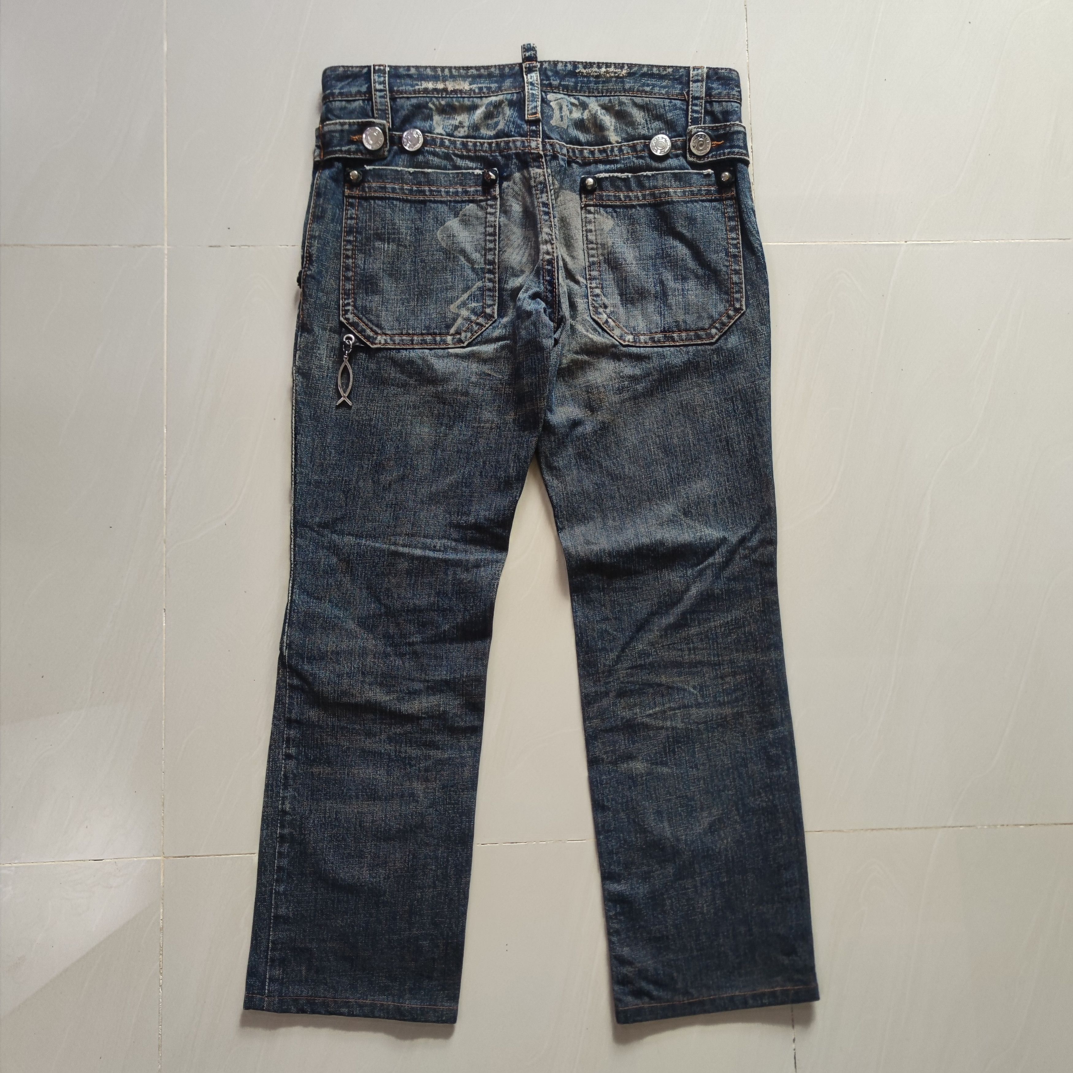 Dsquared2 DSQUARED RARE DESIGN JEAN Size US 34 / EU 50 - 17 Thumbnail