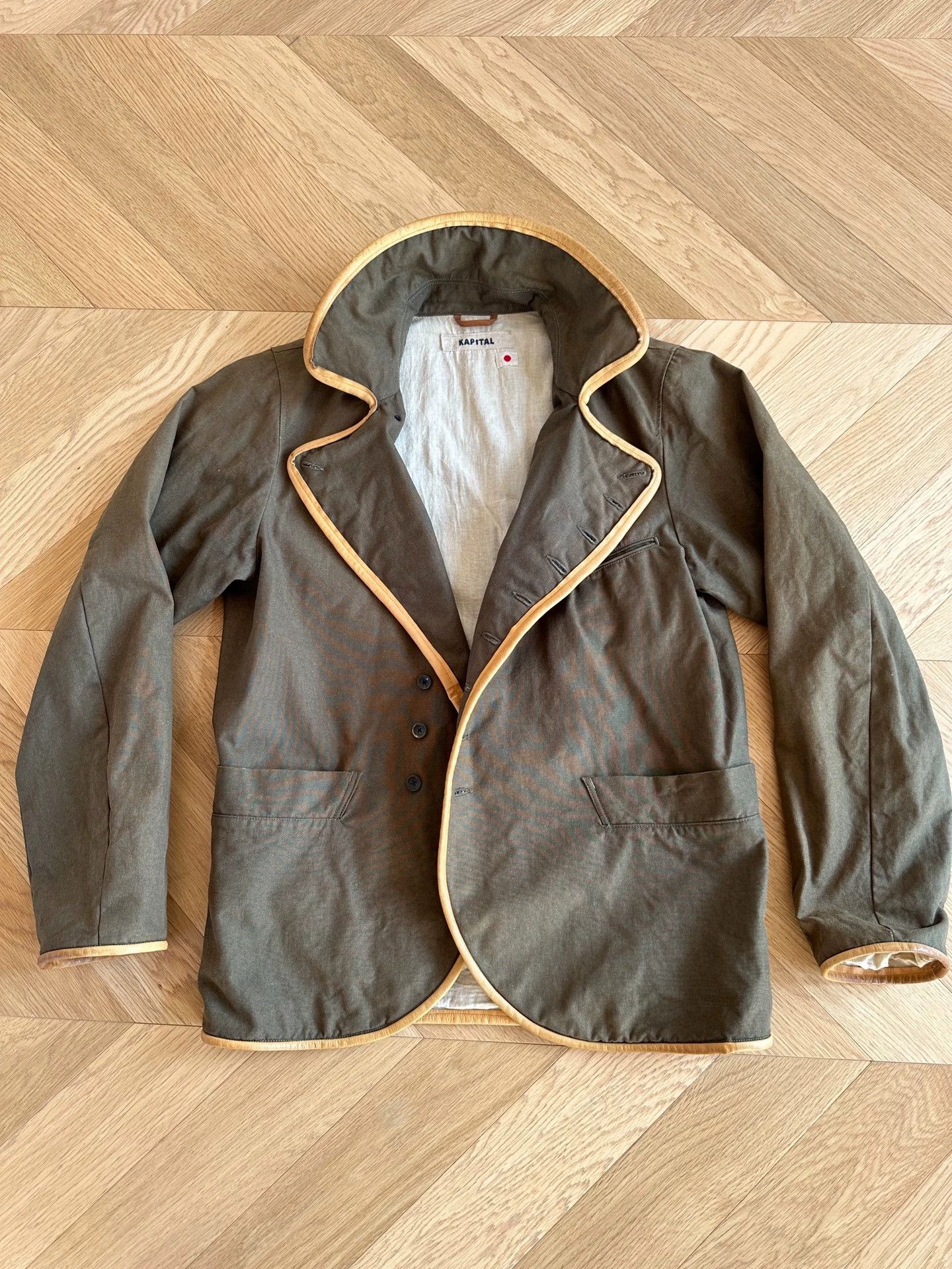 Kapital Kapital Cowhide Bag Hunting Jacket - -DMC Size US M / EU 48-50 / 2 - 1 Thumbnail