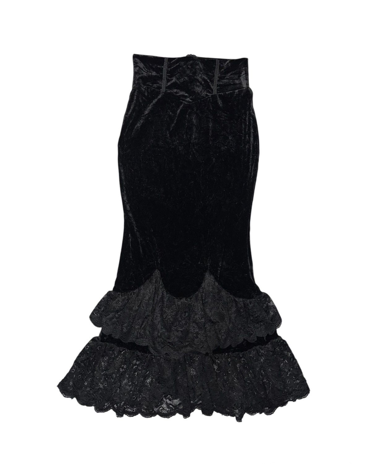 Vivienne Westwood Velvet lace mermaid skirt 💃🏻➕ Size 25" / US 0 / IT 36 - 1 Thumbnail