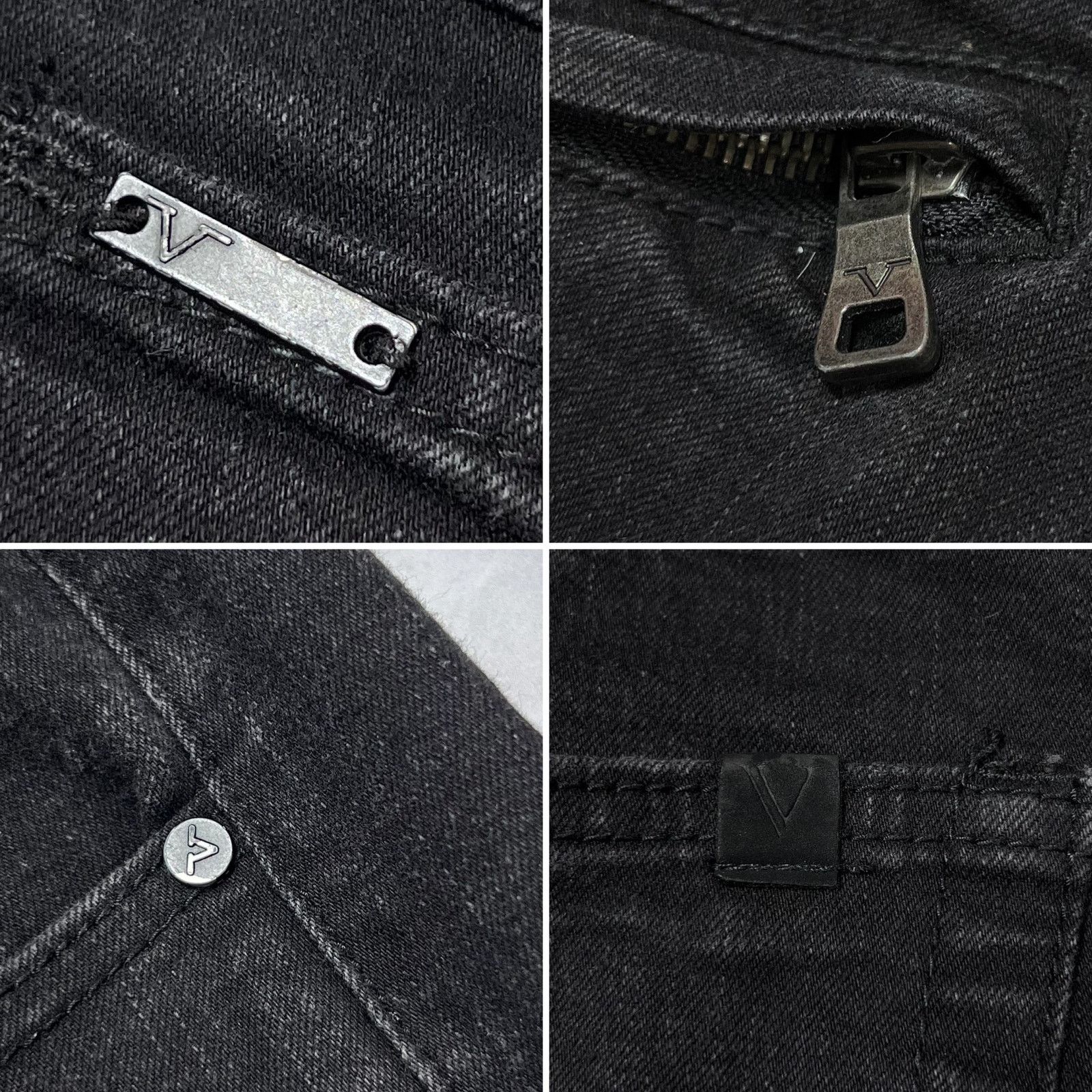 Other Studio de Vestiti Eleganti Moto Jeans SIZE 38x32 RUNS SMALL Size US 38 / EU 54 - 3 Thumbnail