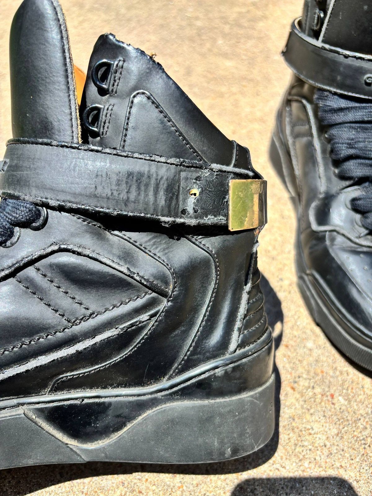 Givenchy Givenchy Tyson Total Black Size US 10 / EU 43 - 4 Thumbnail