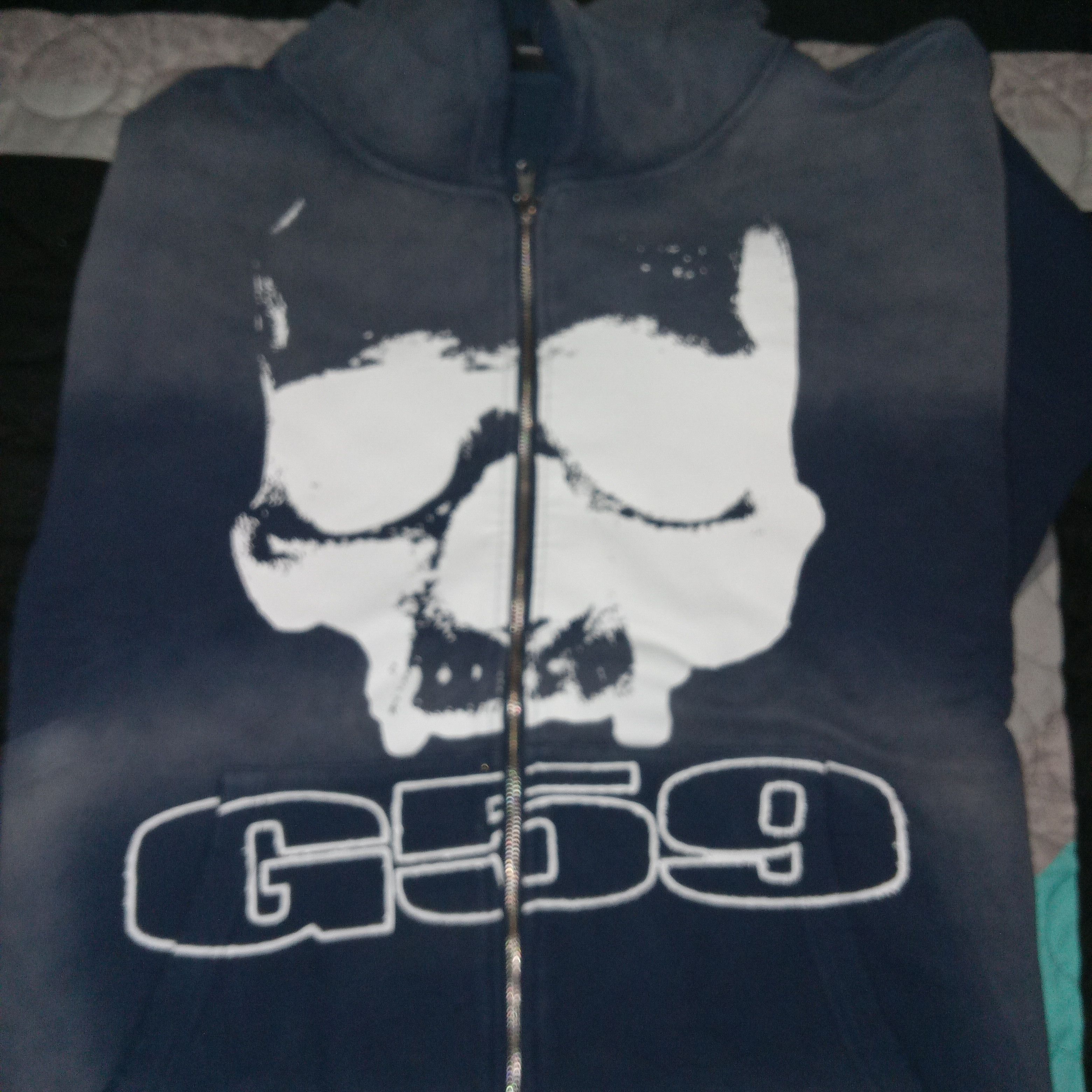 G59 Records 59 Thermal Thrashed Lined Zip Up [3XL] Size US XXL / EU 58 / 5 - 4 Thumbnail