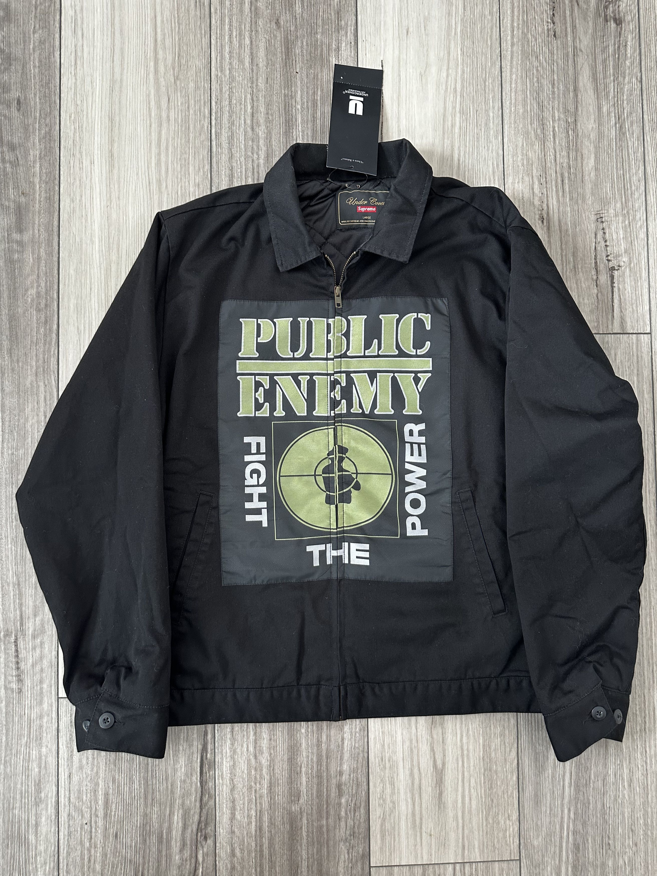 supreme Under Cover PUBLIC ENEMY ジャケット L Supreme x Undercover