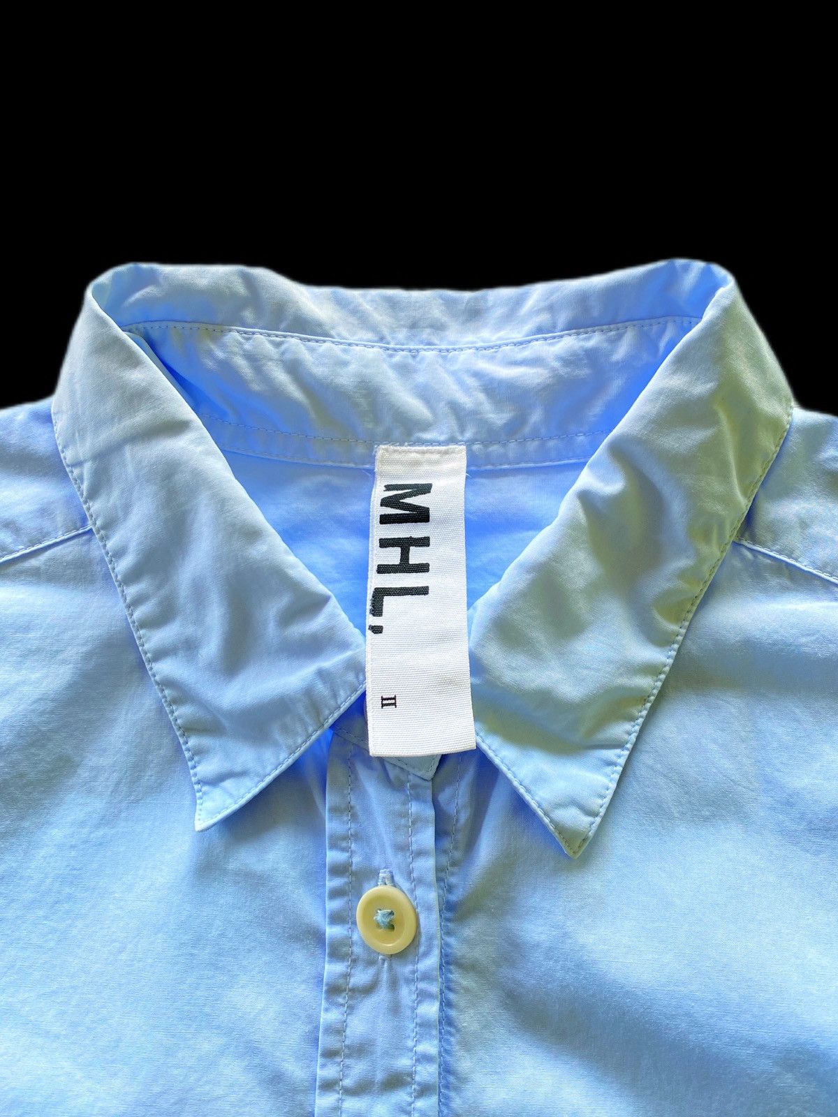 Margaret Howell Vintage Margaret Howell Boxy Military Chambray Shirt Size US M / EU 48-50 / 2 - 3 Thumbnail