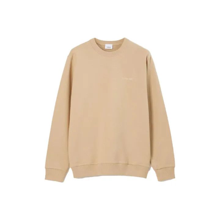 Burberry Burberry SS23 Beige Crew Neck Long Sleeve Sweatshirt Size US S / EU 44-46 / 1 - 1 Thumbnail