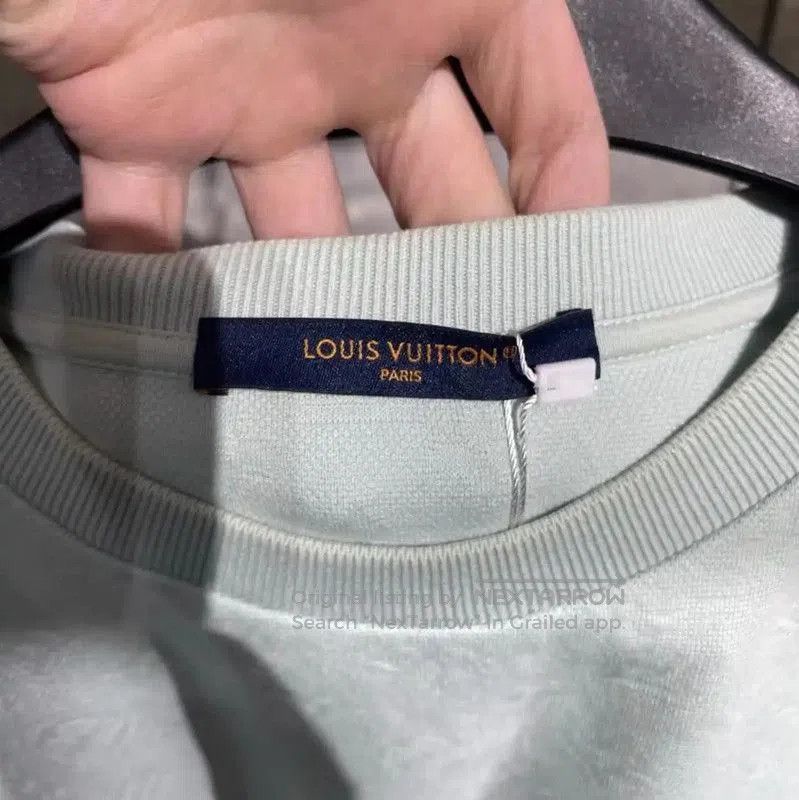 Louis Vuitton Louis Vuitton XL White Cotton T-Shirt . Size US XL / EU 56 / 4 - 5 Thumbnail