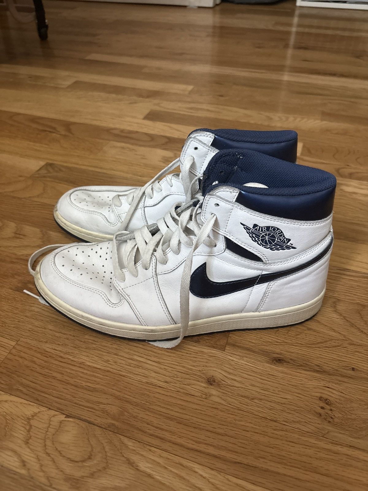 Jordan Brand Jordan 1 Metallic Blue - Used, No Box Size US 11 / EU 44 - 3 Thumbnail