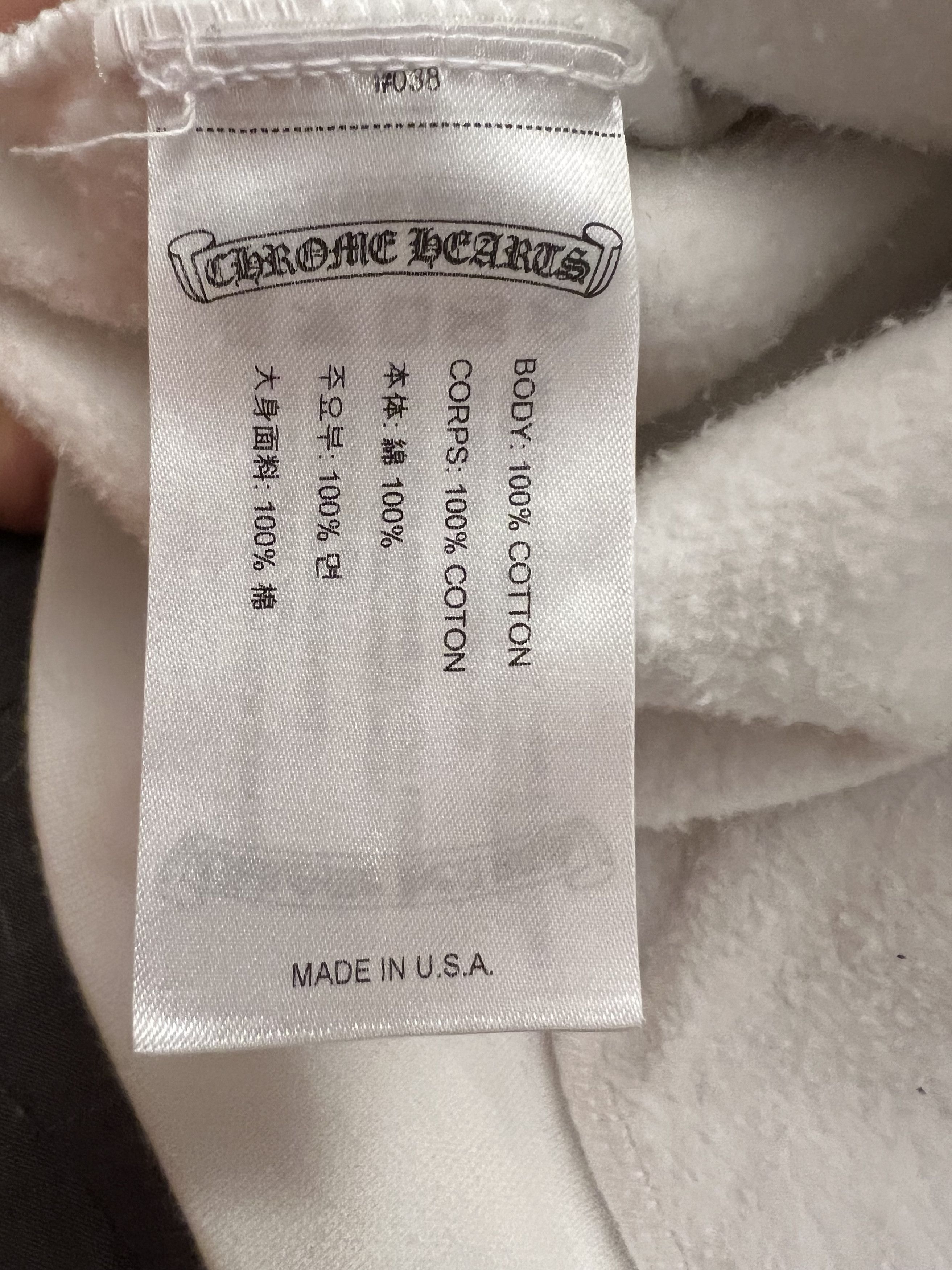 Chrome Hearts Chrome Hearts "Made in Hollywood" Hoodie Size US M / EU 48-50 / 2 - 7 Thumbnail