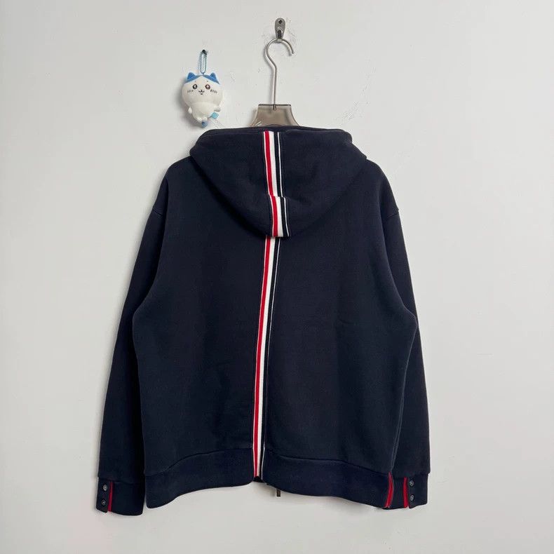 Thom Browne Thom Browne Blue and green hoodie Size US XXL / EU 58 / 5 - 4 Thumbnail