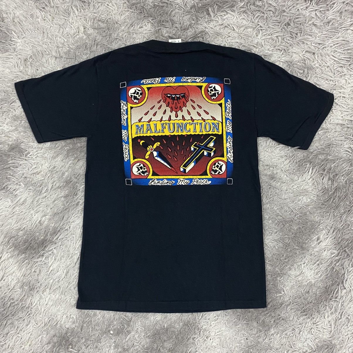 Band Tees × Fruit Of The Loom × Vintage Hardcore band Malfunction Size US S / EU 44-46 / 1 - 1 Thumbnail