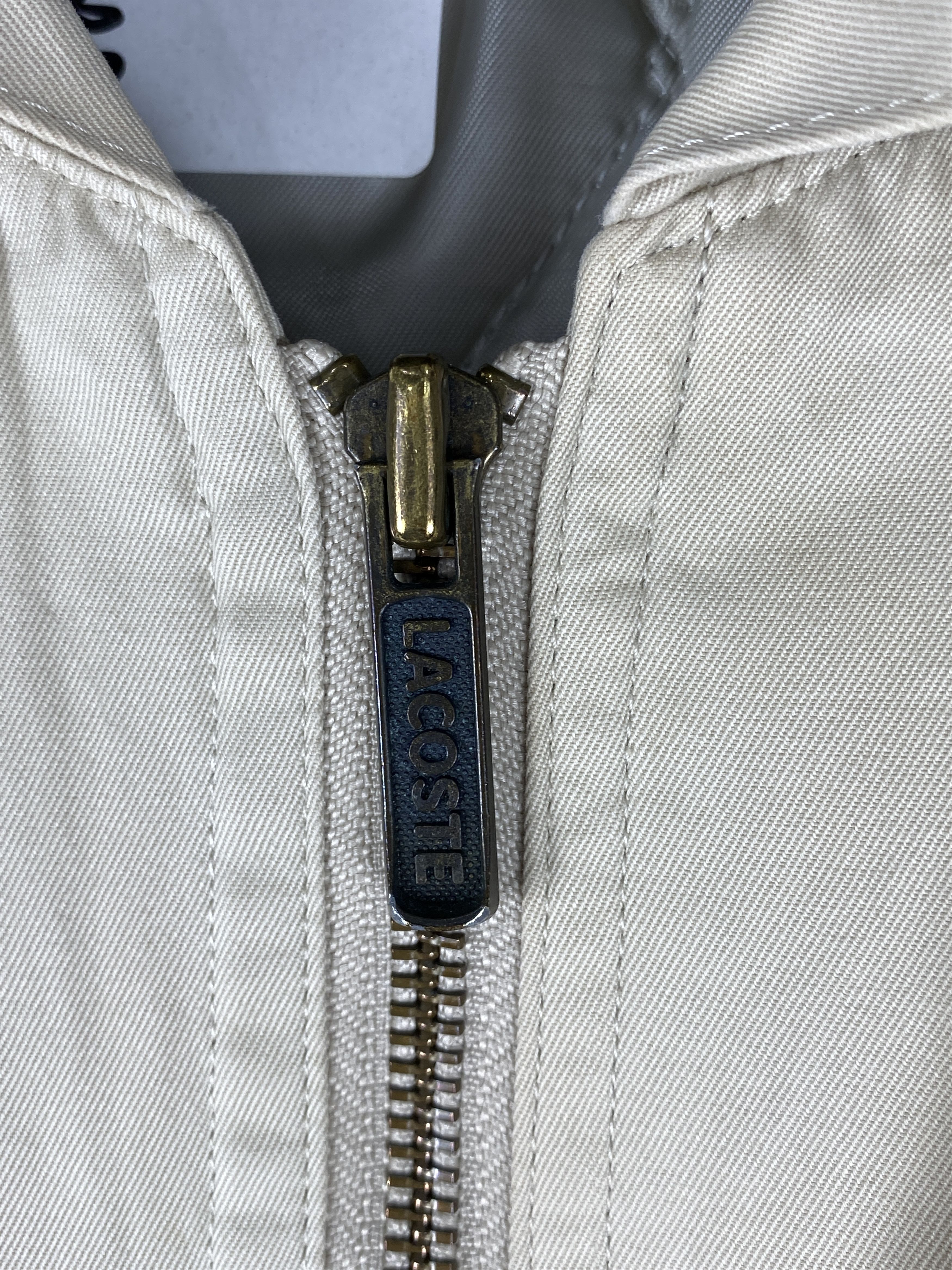 Lacoste Vintage Lacoste Hoodie Quilted Lining Jacket J1823 Size US XL / EU 56 / 4 - 3 Thumbnail