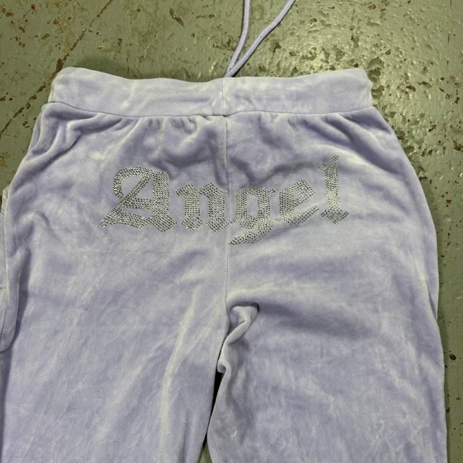 Other Lilac velvet flare pants Size 28" / US 6 / IT 42 - 2 Thumbnail