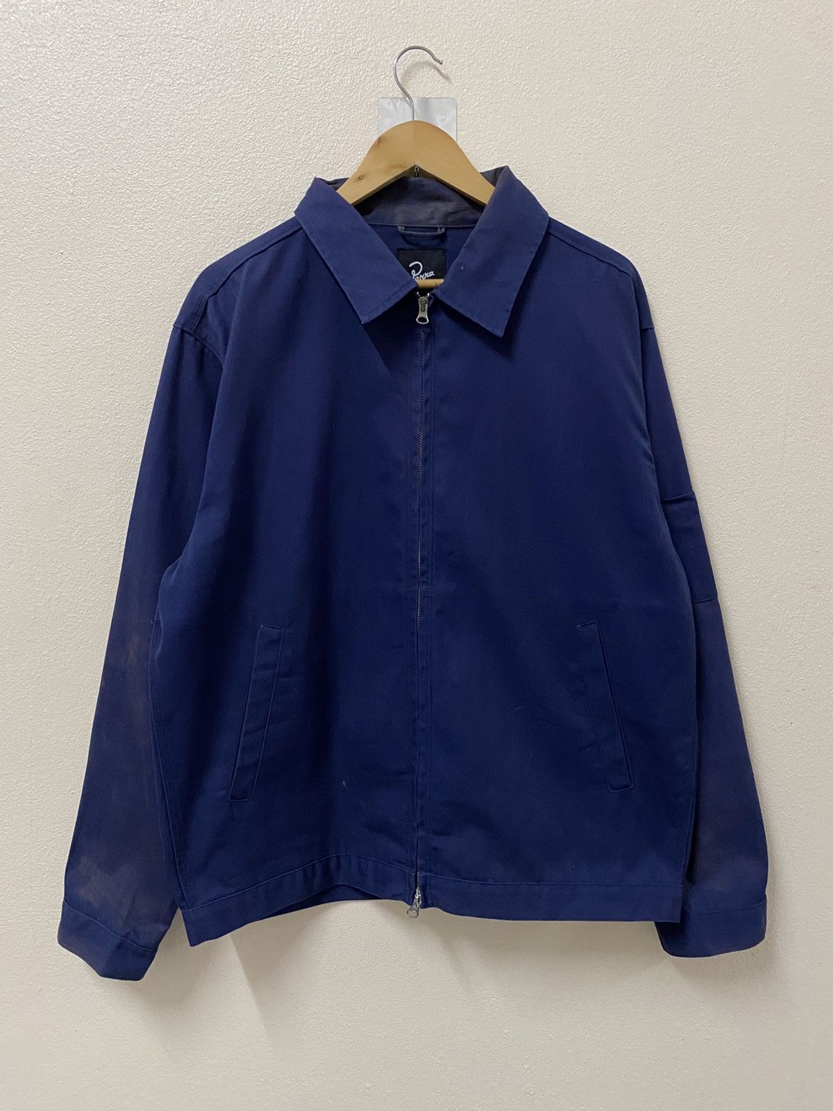 Parra Parra Amsterdam Back Patch Work Jacket Navy XL Made Portugal Size US L / EU 52-54 / 3 - 2 Thumbnail