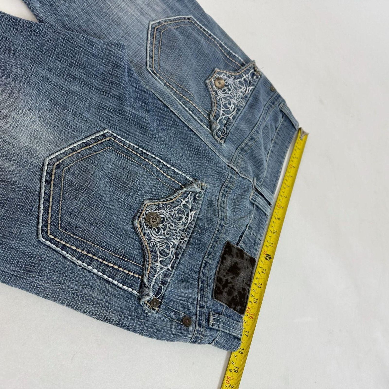 Japanese Brand × Le Grande Bleu (L.G.B.) × Vintage Vintage y2k grunge skater baggy wide leg faded archive jeans Size US 36 / EU 52 - 5 Thumbnail